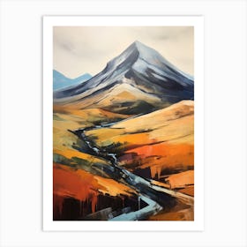 Ben More Crianlarich Scotland 2 Mountain Painting Art Print