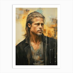 Brad Pitt (1) Art Print