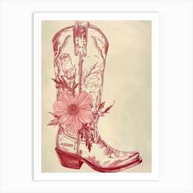 Cowboy Boots 14 Art Print