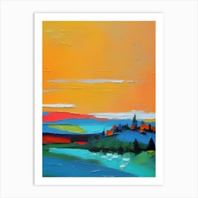 Sunset Art Print