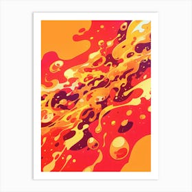 Abstract Wallpaper 4 Art Print