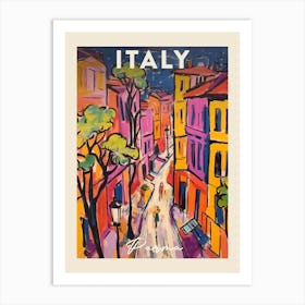 Parma Italy 2 Fauvist Painting Travel Poster Art Print