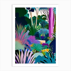 The Royal Botanic Garden, Cranbourne, Australia Abstract Still Life Art Print