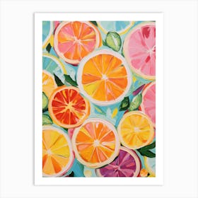 Citrus Slices 7 Art Print