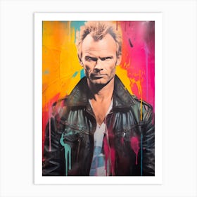 Sting (3) Art Print