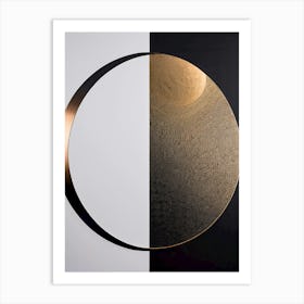 Celestial Dichotomy: The Veil of Duality Art Print