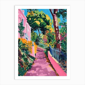 Holland Park London Parks Garden 3 Painting Art Print