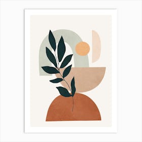 Soft Shapes Iv Art Print