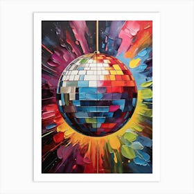 Disco Ball art print 1 Art Print