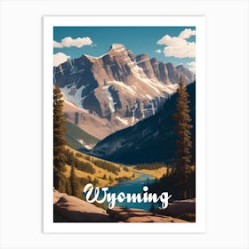 Wyoming Art Print