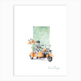 Rouler Art Print