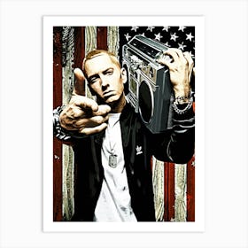 Eminem 1 Art Print