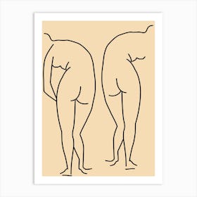 Nude 2 Art Print