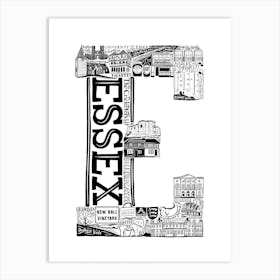 Essex Art Print