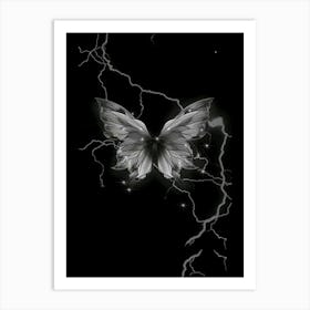 Lightning Butterfly Art Print