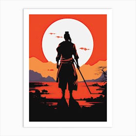 Sword of the Samurai Art Print