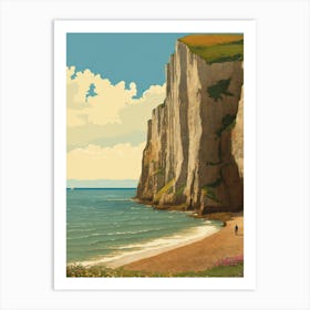 Cliffs Of Dover 1 Art Print