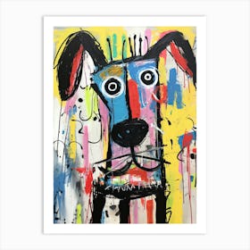 Cute dog 32 Art Print