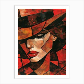 Red Hat 2 Art Print