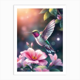 Hummingbird 4 Art Print