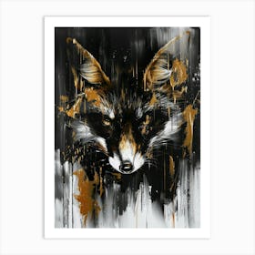 Fox Art 6 Art Print