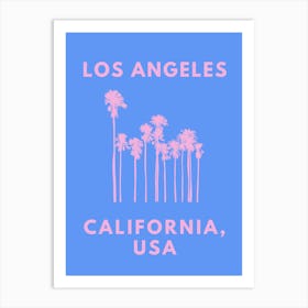 Los Angeles California Art Print