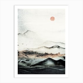 Japan harmony no 15 Art Print