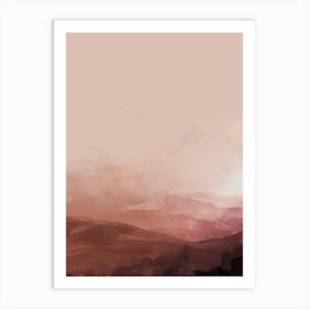 Abstract Landscape Painting 22 Art Print