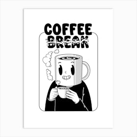 Coffee Breaks Art Print