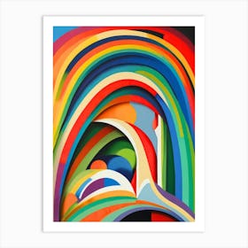 Rainbow Arch Art Print