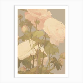Classic Flowers 2 Art Print