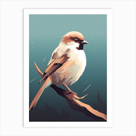 Whispering Sparrow Dreams Art Print