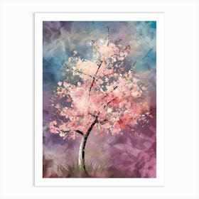 Cherry Blossom Tree 6 Art Print