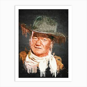 John Wayne Art Print