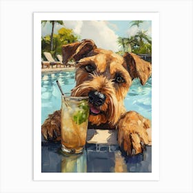 Whimsical Dogs 83 1 Art Print