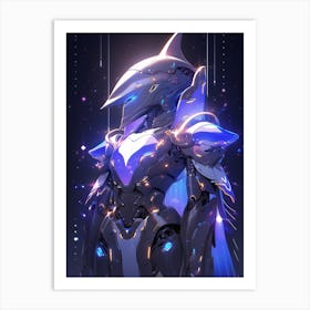 Futuristic Art 4 Art Print