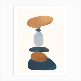 Balancing Stones 1 Art Print