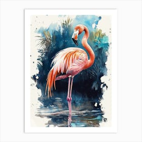 Flamingo Art Print