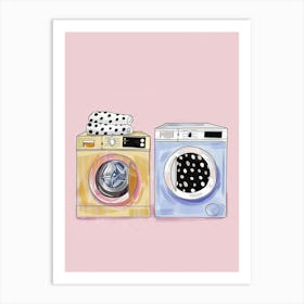 Two Washing Machines 3 Art Print