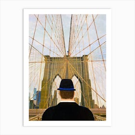 I'll Take Manhattan Brooklyn Bridge Art Print