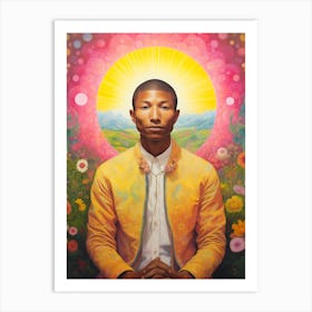 Pharrell Williams (3) Art Print