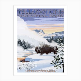 Yellowstone National Park 1 Art Print