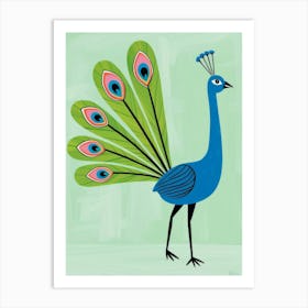 Peacock 7 Art Print