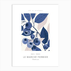 Blueberries Le Marche Fermier Poster 1 Art Print