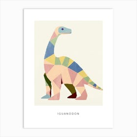 Nursery Dinosaur Art Iguanodon 2 Poster Art Print