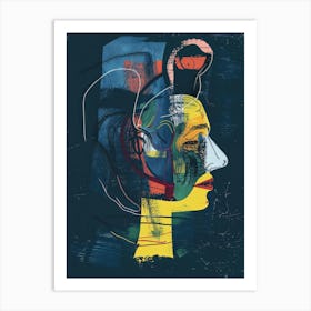 Woman'S Head 13 Art Print