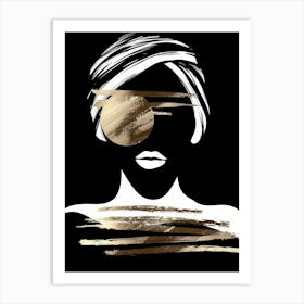 Portrait Of A Woman 137 Art Print