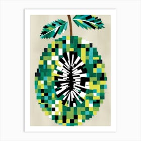 Kiwi Fruit Art Print