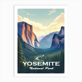 Yosemite National Park 4 Art Print