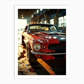 Ford Mustang 14 Art Print